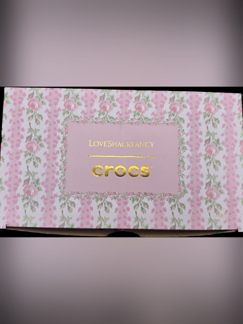 LoveShackFancy X Crocs Limited Edition Womens Size 8